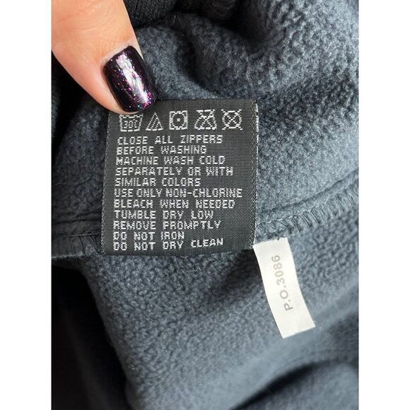 New Balance Men's Two-Tone Printed Soft Shell Full Zip Jacket Size Large Black - Picture 10 of 11